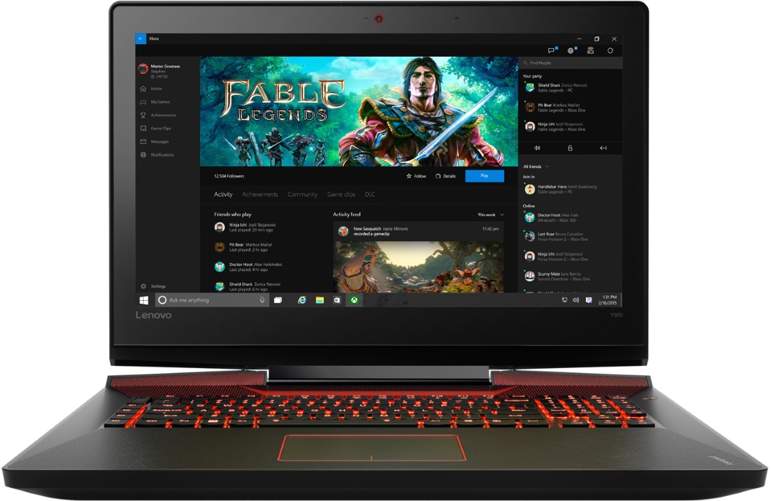 Ремонт Lenovo IdeaPad Y910 17 в Москве