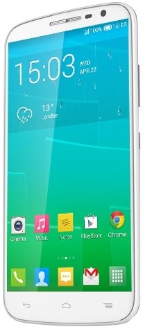 Наклейка защитного бронестекла 3D для Alcatel One Touch Pop S9 7050Y в Москве