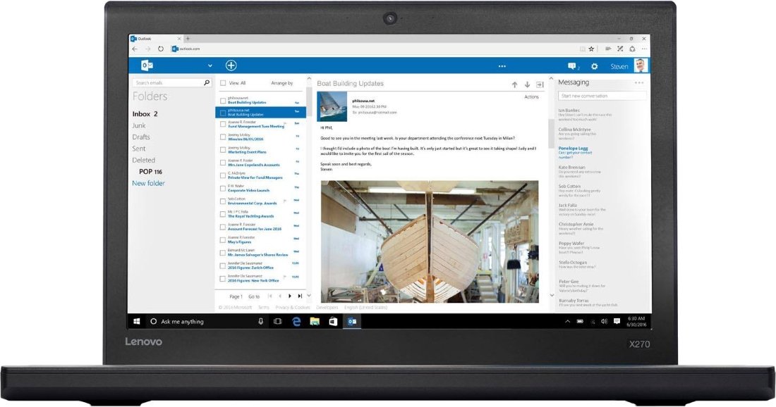 Настройка ПО для Lenovo ThinkPad X270 в Москве