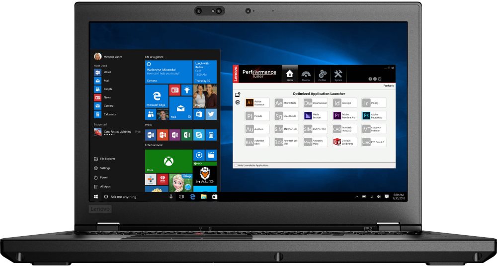 Замена SSD для Lenovo ThinkPad P52 в Москве