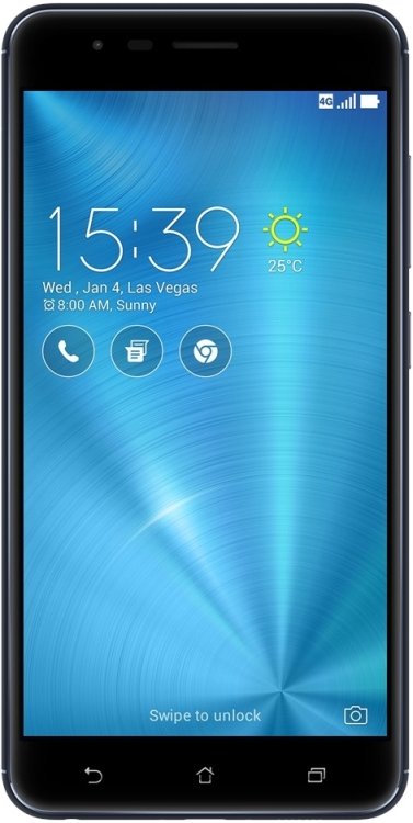 Наклейка защитного бронестекла 3D для Asus Zenfone 3 Zoom 64GB ZE553KL в Москве